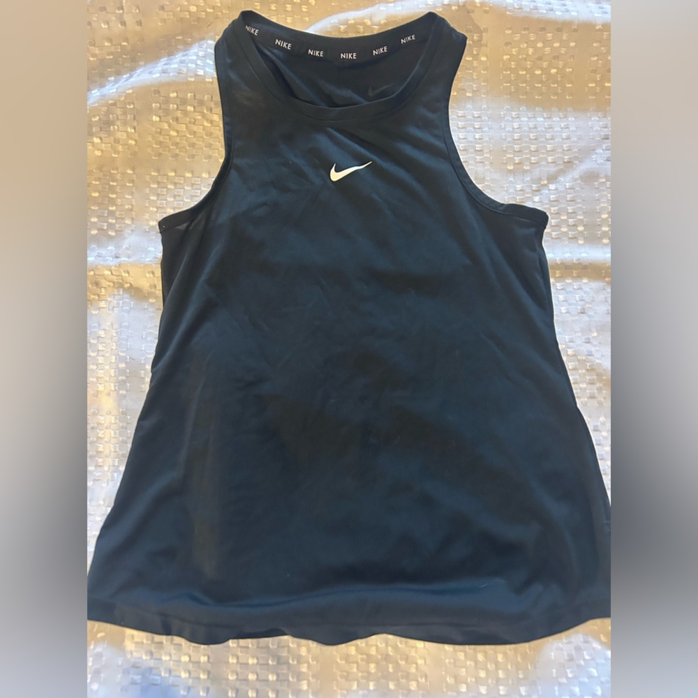 Nike Kids Black Sleeveless Bodysuit